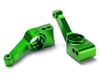 Traxxas Aluminum Stub Axle Carriers (Green) (2)
