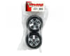 Image 2 for Traxxas Alias Front Tires w/All-Star Wheels (2) (Chrome) (Standard)