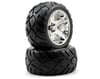 Image 1 for Traxxas Anaconda Tires w/All-Star Rear Wheels (2) (Jato) (Chrome) (Standard)