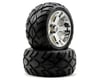 Image 1 for Traxxas Anaconda Tires w/All-Star Front Wheels (2) (Jato) (Chrome) (Standard)