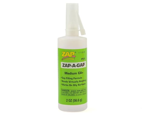Pacer Technology Zap-A-Gap CA+ Glue (Medium) (2oz)