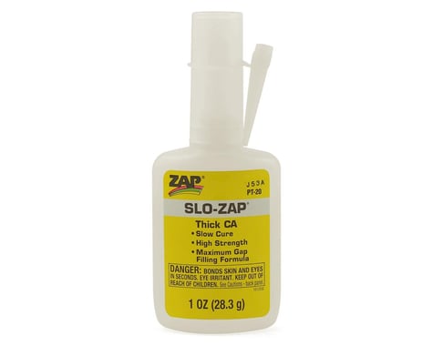 Pacer Technology Slo-Zap CA Glue (Thick) (1oz)