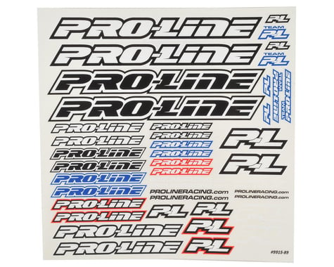Pro-Line Decal Sheet