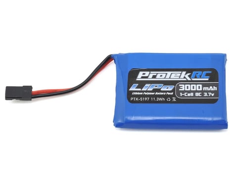 ProTek RC 1S LiPo Transmitter Battery (Sanwa M17/MT-44) (3.7V/3000mAh)
