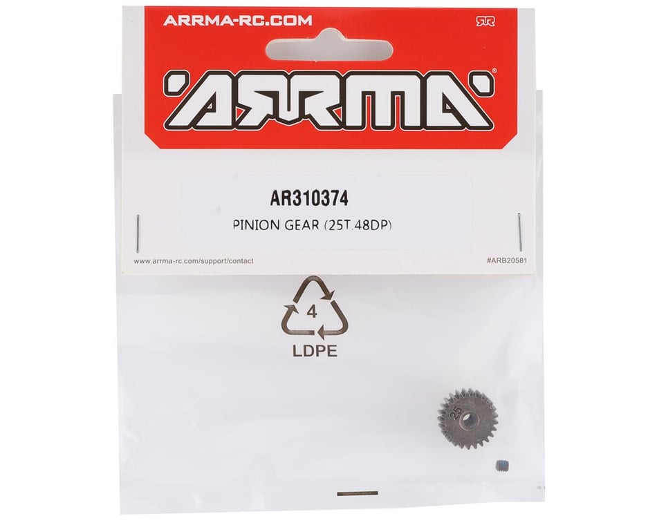 ARRMA Pinion Gear 48P 25T AR310374