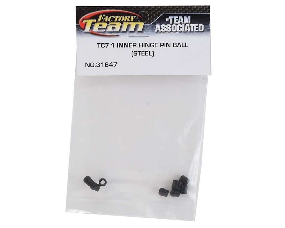 Team Associated TC7/TC7.1 FT Steel Inner Hinge Pin Ball Set AS31647