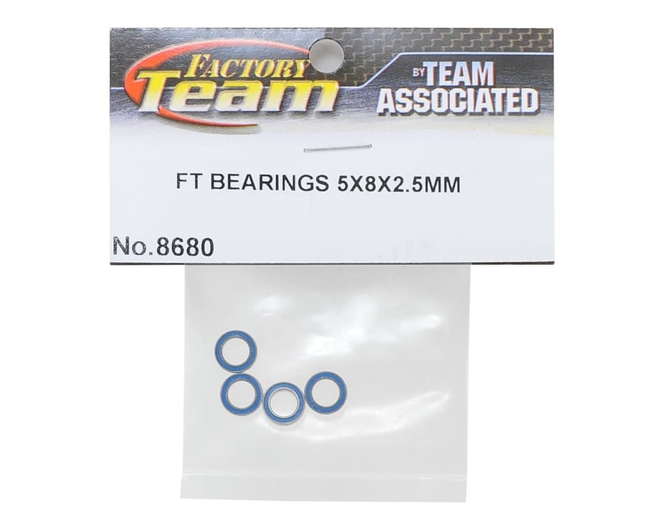 4 Associated FT Bearings 5x8x2.5 mm ASC8680 784695086807