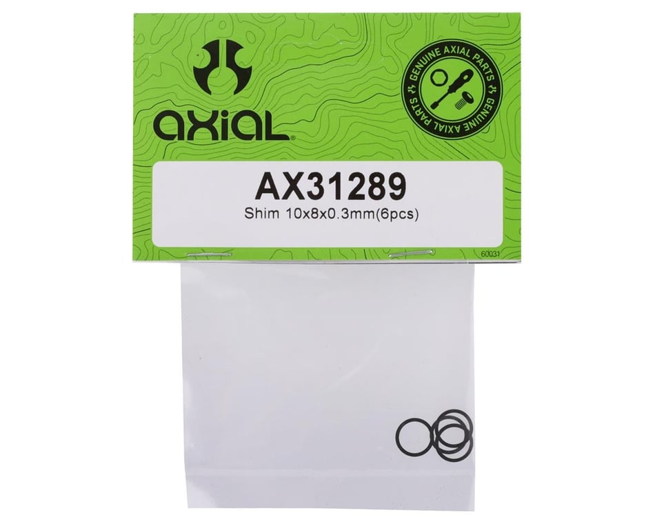 AX31289 Axial Shim 10x8x0.3mm 6
