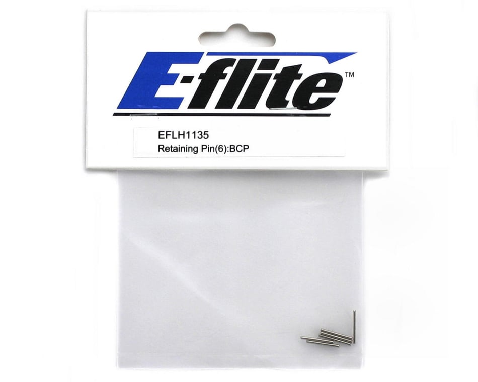 6 Eflite eflh1135 Retaining Pin BCP 