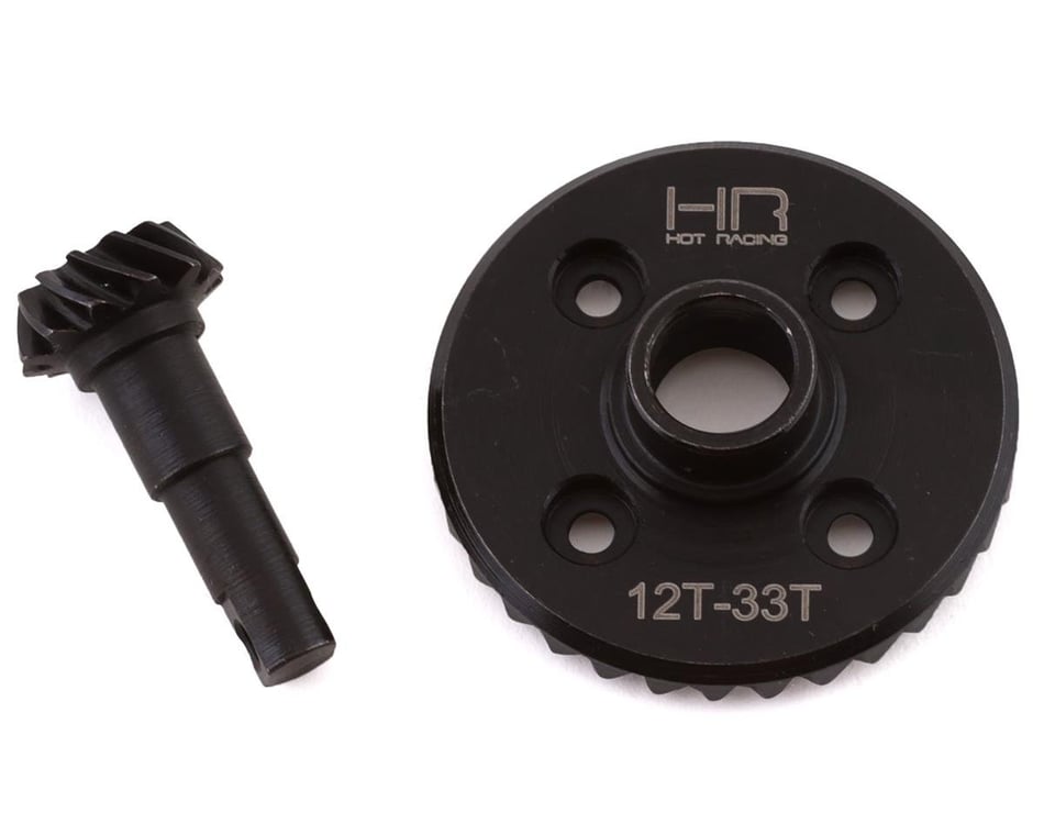 Hot Racing TRXF9312 Steel Helical Differential Ring/Pinion Overdrive for Traxxas TRX4 for sale online