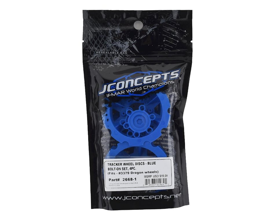 JConcepts Tracker Wheel Discs 4pc  JCO2668-8