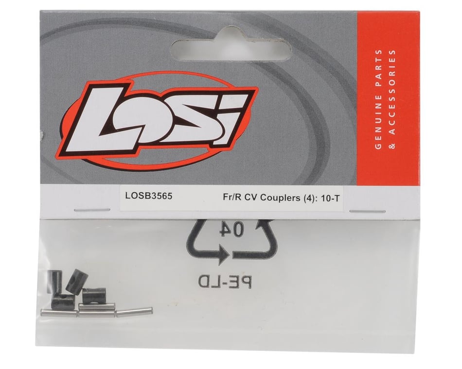4 Losi LOSB3565 Fr/R CV Couplers 10-T 