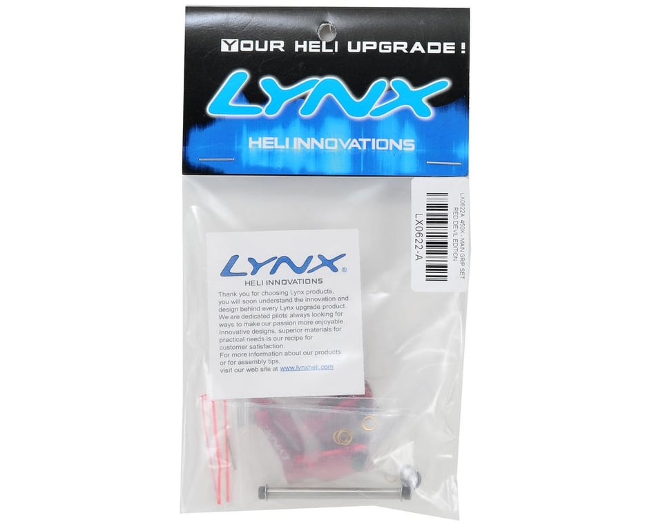 Lynx Blade 450 X Red Antirotation Bracket LX0422