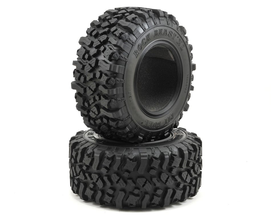 Details about  / R//C Rubber 1.9 inch Cimbing Pneumatic Tires Sets For 1//10 Emulation Rock Crawler