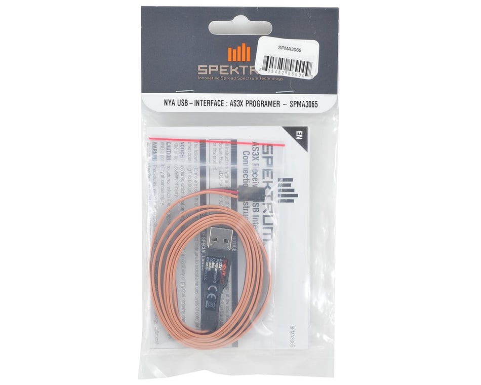 Neu Spektrum Spma3065 As3x Programming Kabel USB Interface