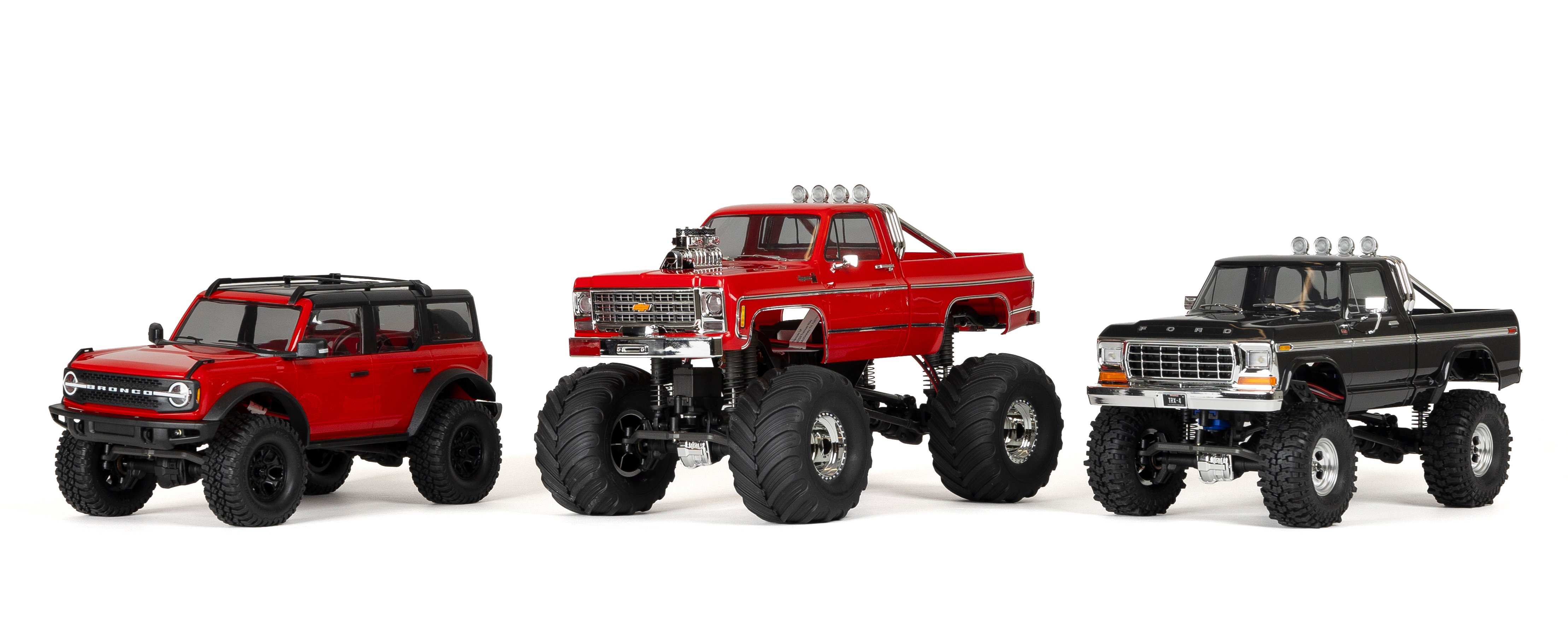 Traxxas TRX-4m, TRX-4m High Trail, and TRX-4mt