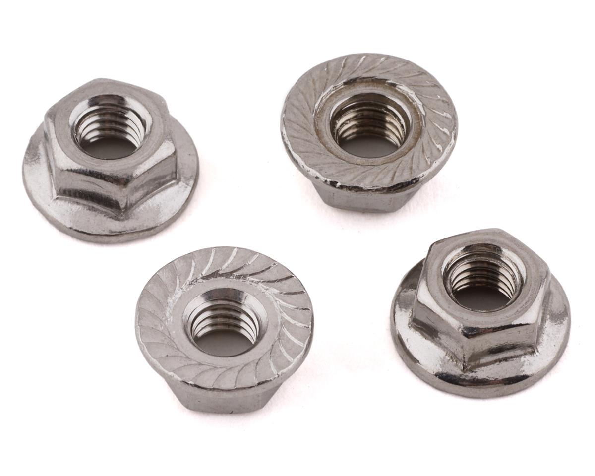 175RC HD Stainless Steel 4mm Serrated Wheel Nuts (Silver) [175-18126 ...