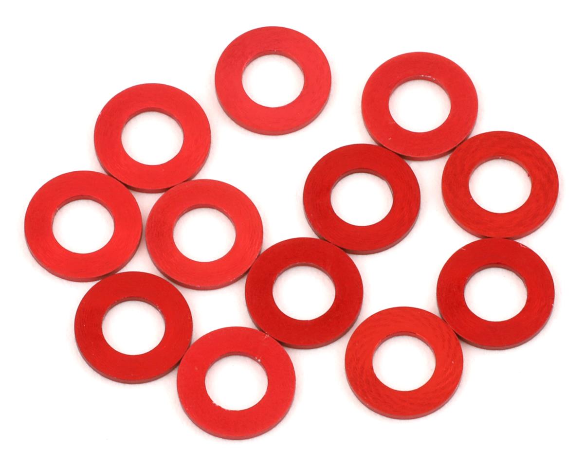1UP Racing 3x6mm Precision Aluminum Shims (Red) (12) (0.25mm) [1UP80331 ...