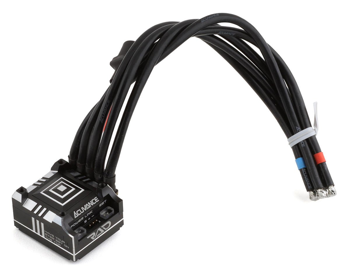 Acuvance RAD 1/10 Sensored Brushless ESC (Black) [ACV60688]