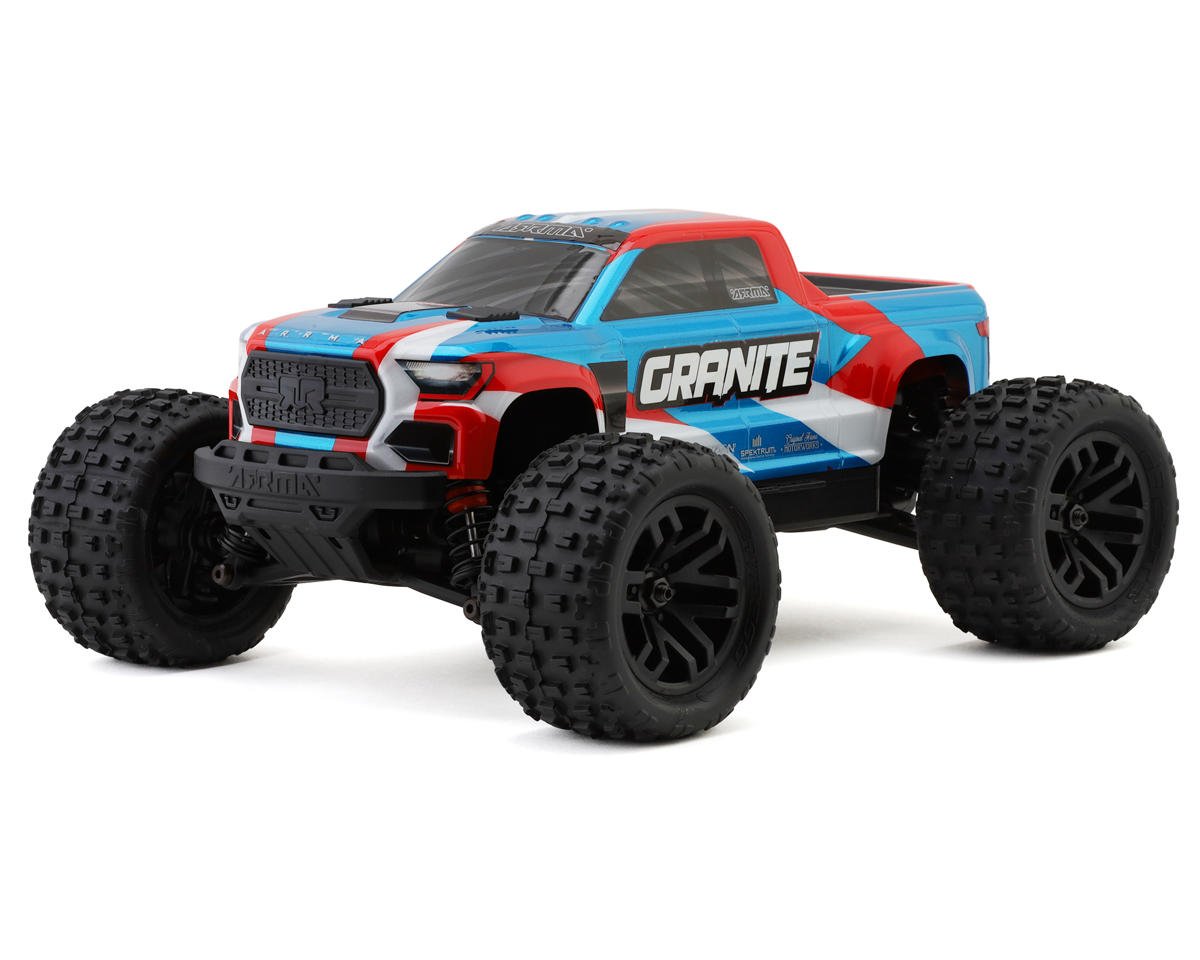 Arrma Granite Grom MEGA 4WD 380 Brushed 1/18 Monster Truck RTR (Blue)