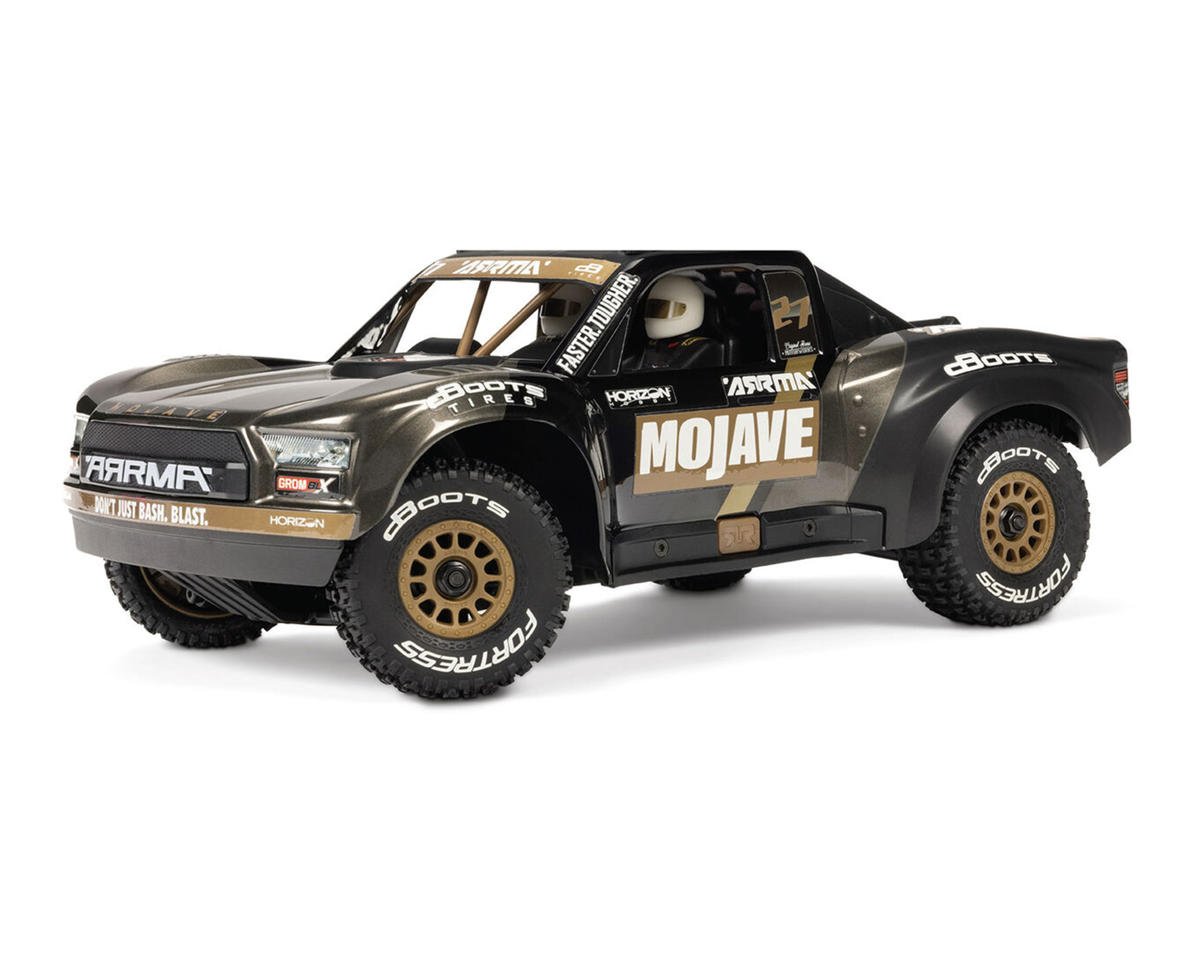 Arrma Mojave Grom 223S BLX 1/16 Brushless RTR 4WD Desert Truck (Black) w/SLT2 2.4GHz Radio & DSC