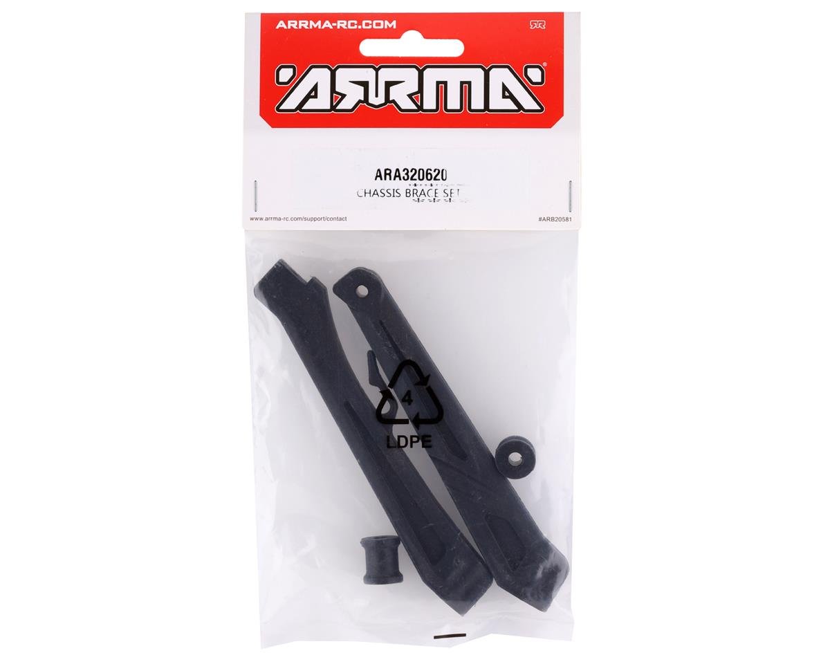 Arrma Mojave 6S BLX Chassis Brace Set [ARA320620] - AMain Hobbies