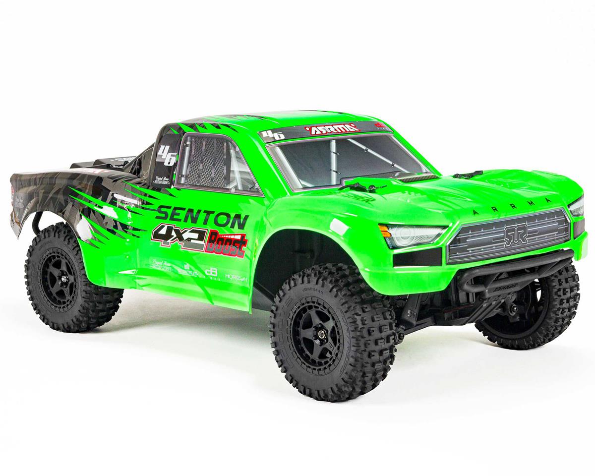 Arrma Senton 4X2 BOOST 1/10 Electric RTR Short Course Truck (Green ...