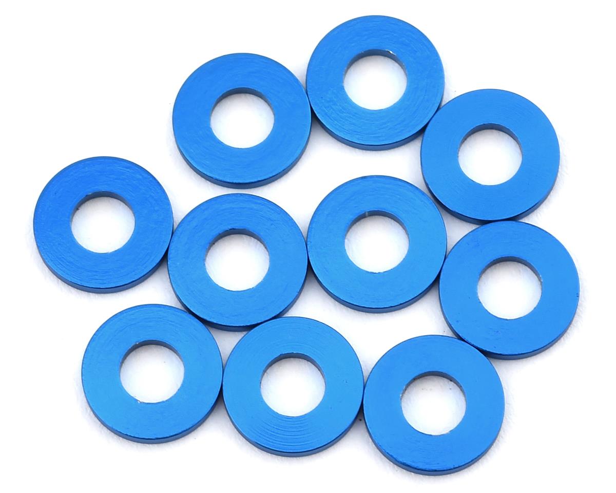 Team Associated 7.8x3.5x0.5mm Aluminum Hub Spacer Washer (Blue) (10 ...