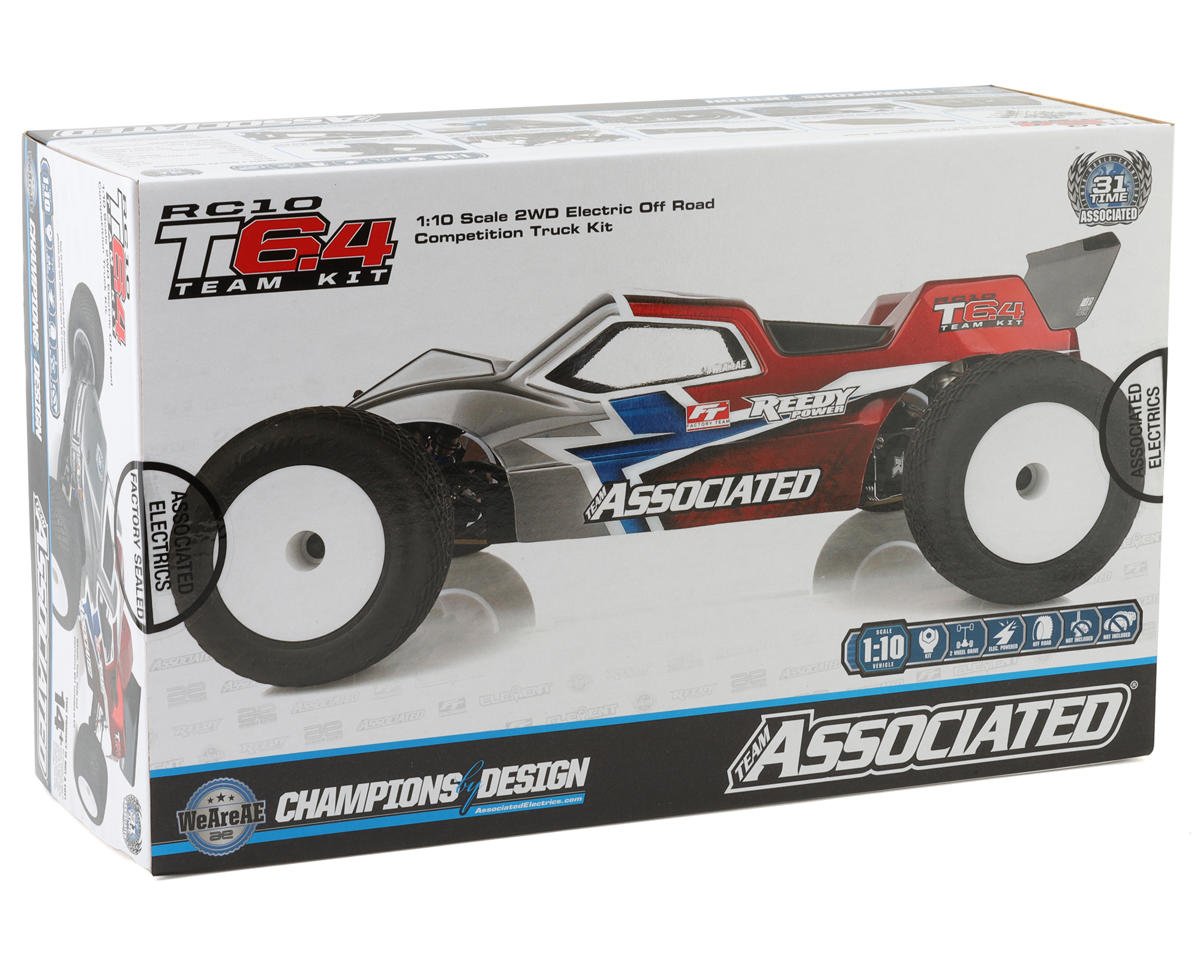 Team Associated RC10T6.4 1/10 Off Road 2WD Stadium Truck Team Kit ...