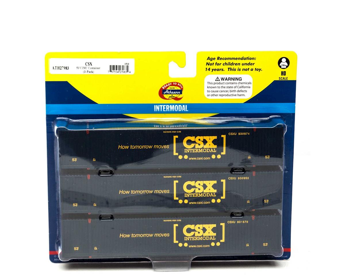 Athearn Ho Rtr Cimc Container Csx Boxcar Ath Amain Hobbies