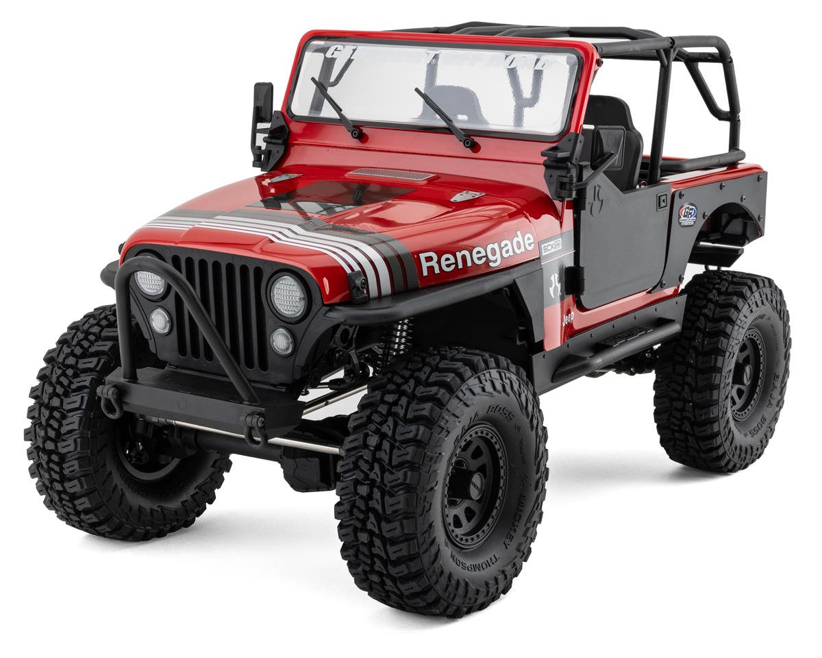 Axial SCX10 III Jeep CJ-7 RTR 4WD Rock Crawler (Red) w/DX3 2.4GHz Radio