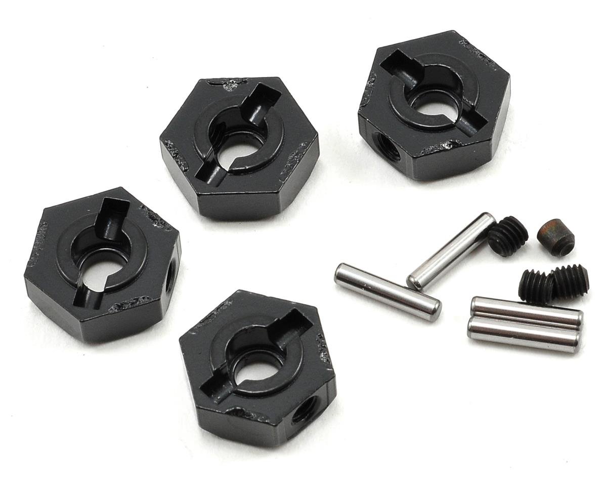 Axial Narrow 12mm Aluminum Hub Set w/Hardware (Black) (4) [AXI30427 ...