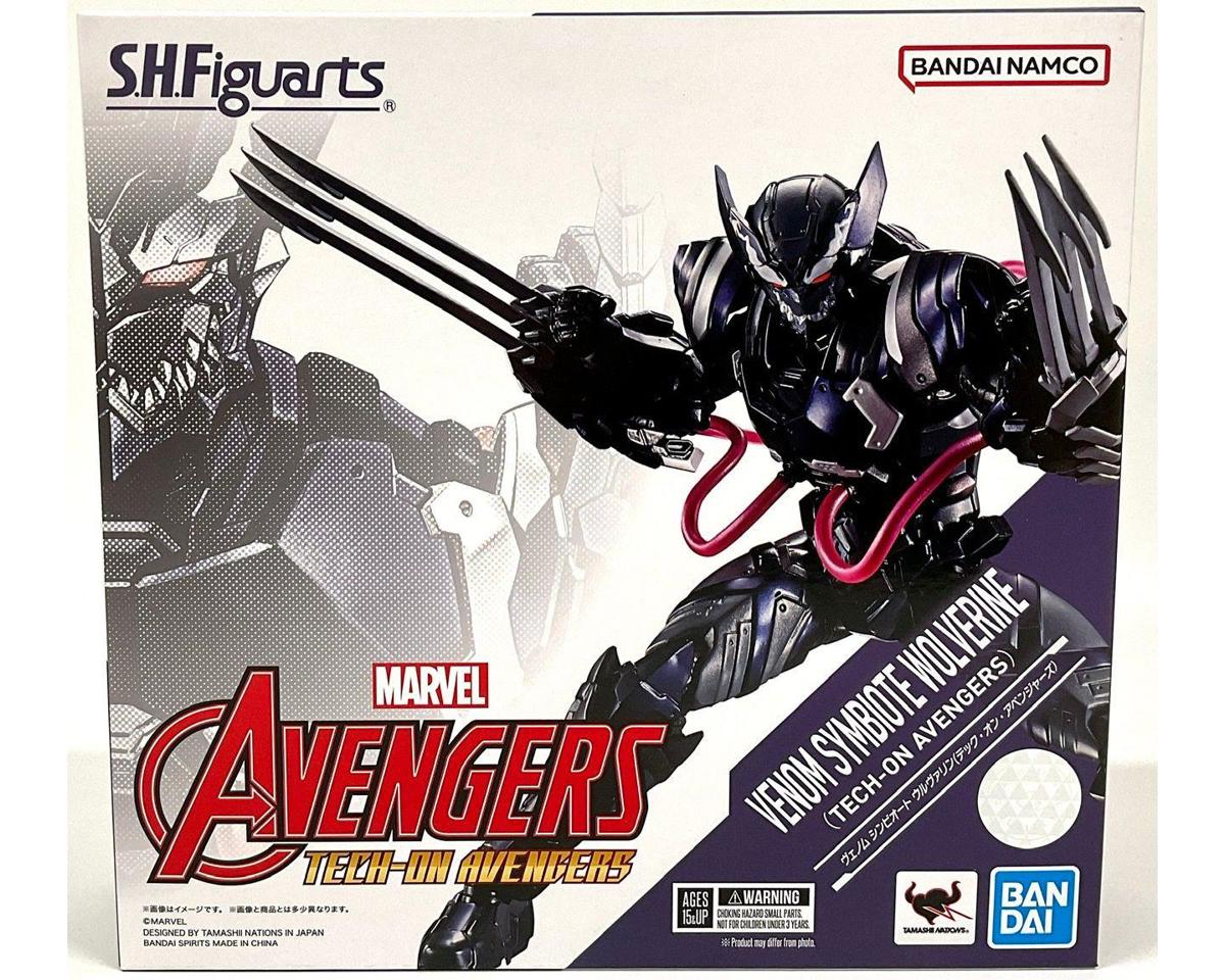 Bandai Venom Symbiote Wolverine Tech On Avengers Spirits Sh Figuarts Bas64165 Amain 1747