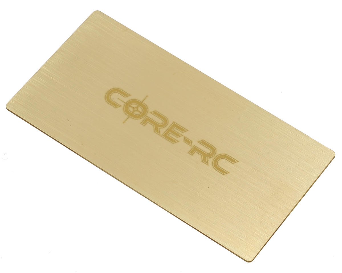 Core-RC Brass Under LiPo Plate Weight CRC-CR519