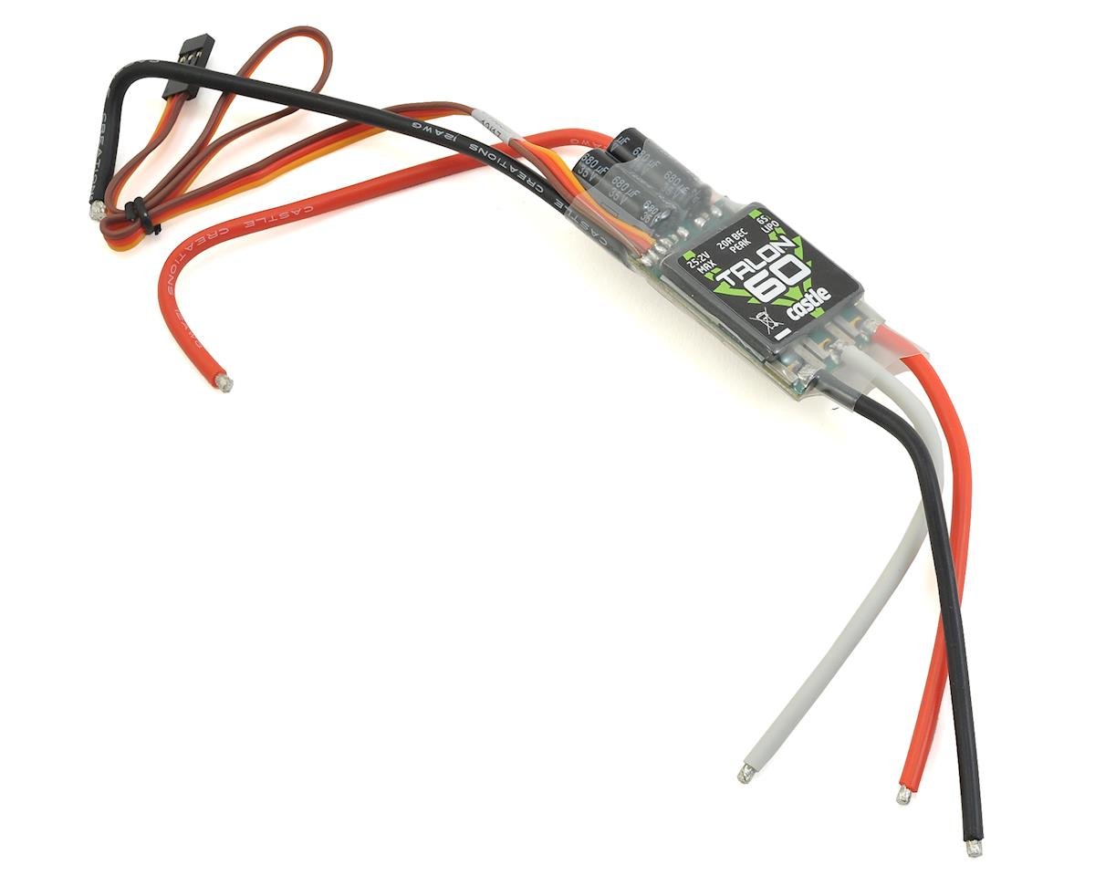 Castle Creations Talon 60 Brushless ESC [CSE010-0163-00] - AMain