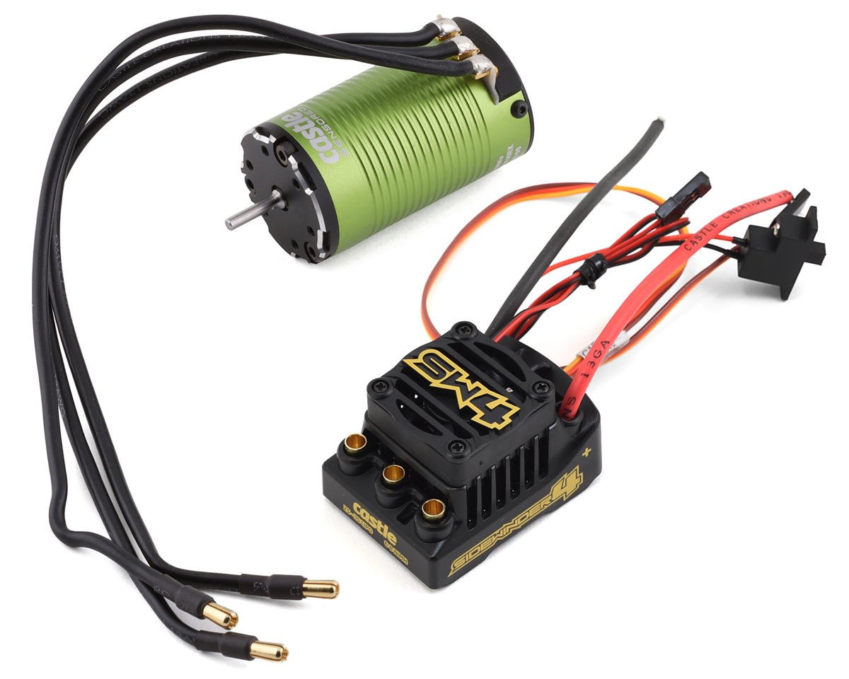 Castle Creations Sidewinder SW4 Waterproof 1/10 ESC/Motor Combo w 