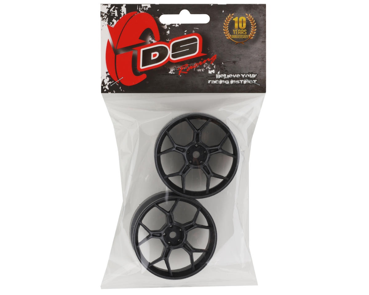 DS Racing Feathery Split Spoke Drift Rim (Gunmetal) (2) (6mm Offset ...