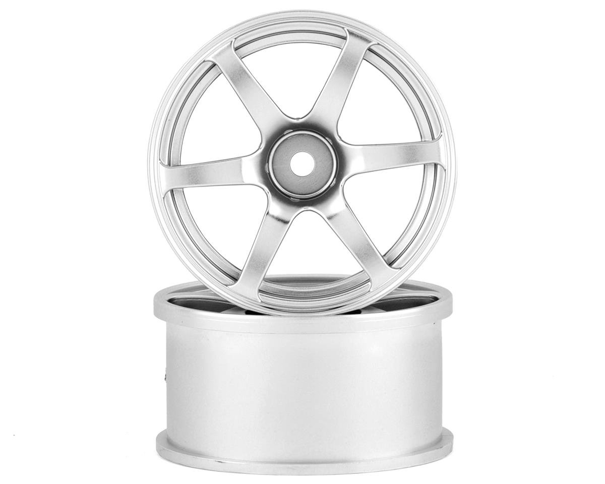 Mikuni AVS Model T6 6-Spoke Drift Wheel (Chrome Silver) (2) (5mm