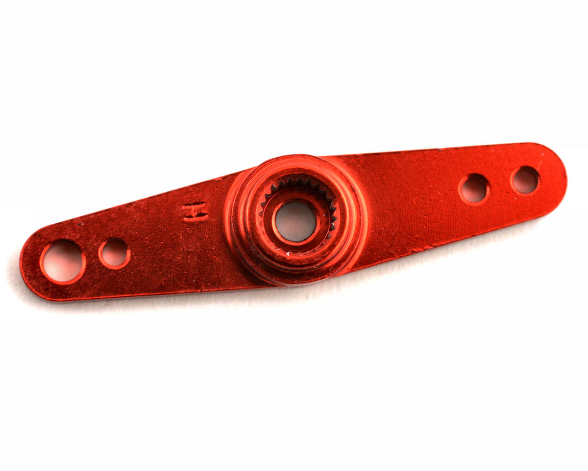 Dynamite Machined Aluminum Hitec Double Sided Servo Horn (Red) [DYN2566 ...