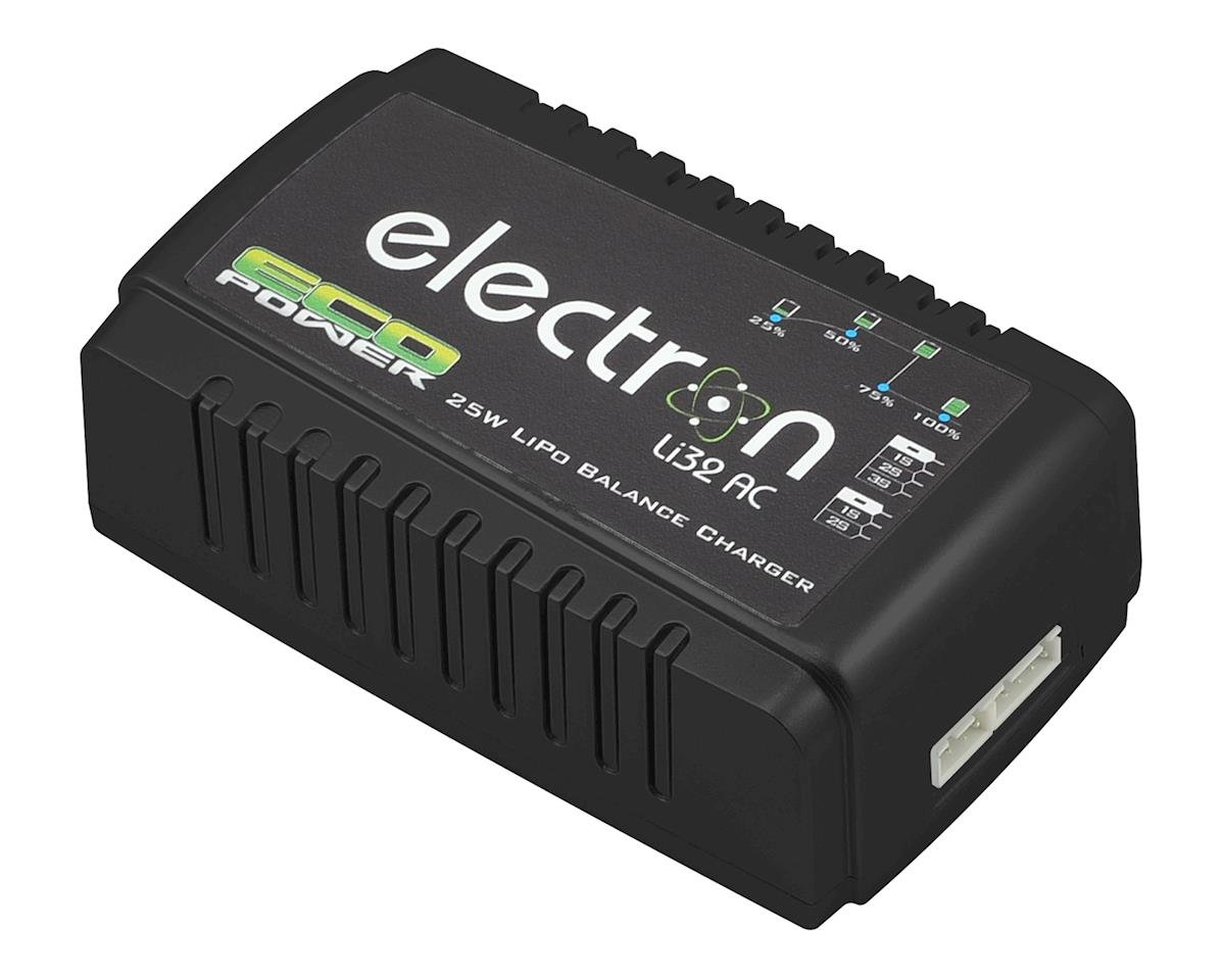 EcoPower Electron Li32 AC LiPo Balance Battery Charger (2-3S/2A/25W)