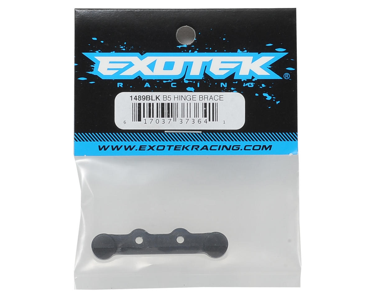 Exotek B5/B5M Aluminum Angled Hinge Pin Brace (Black) [EXO1489BLK ...