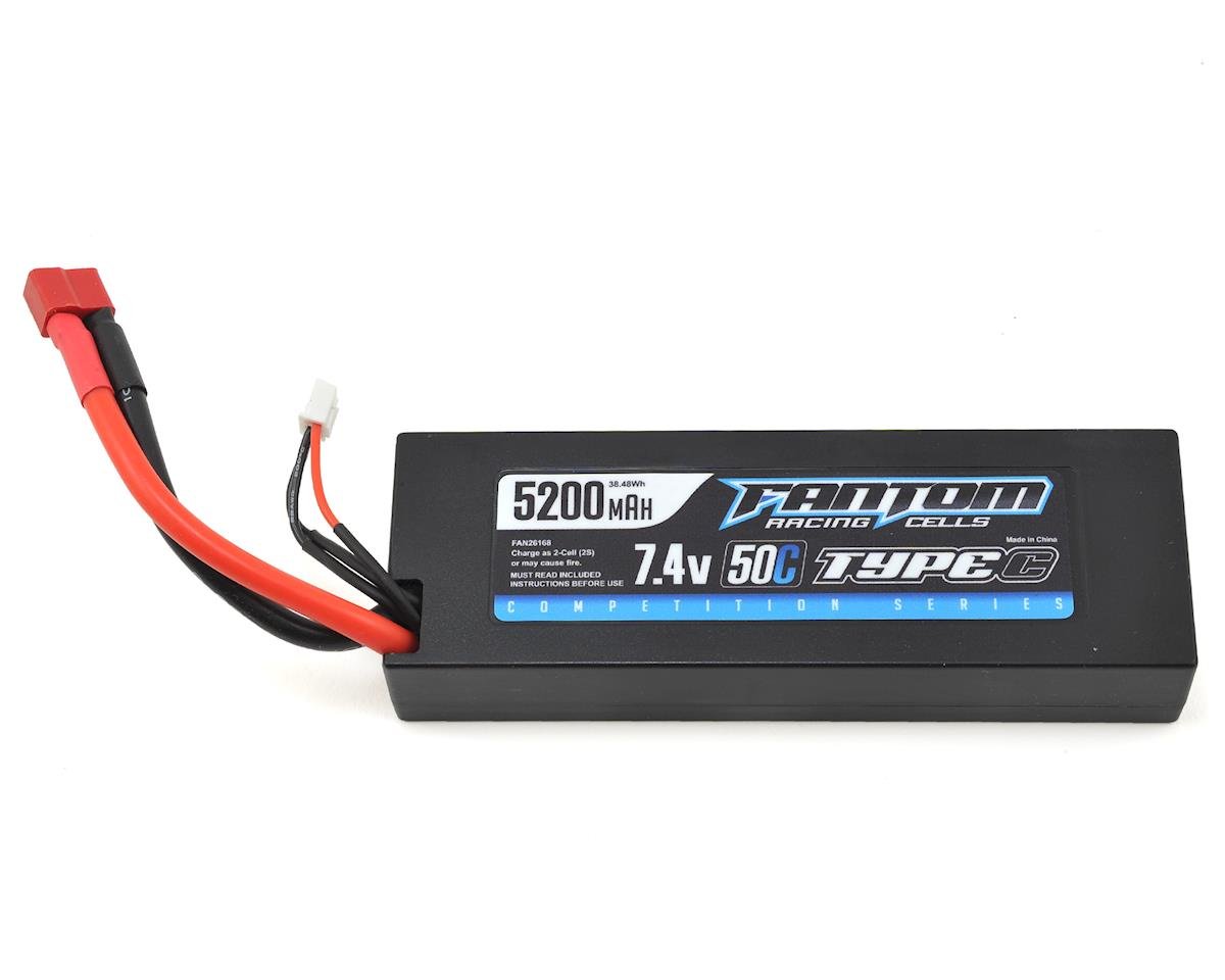 Fantom Competition Series Mudboss 2S LiPo 50C Battery (7.4V/5200mAh ...