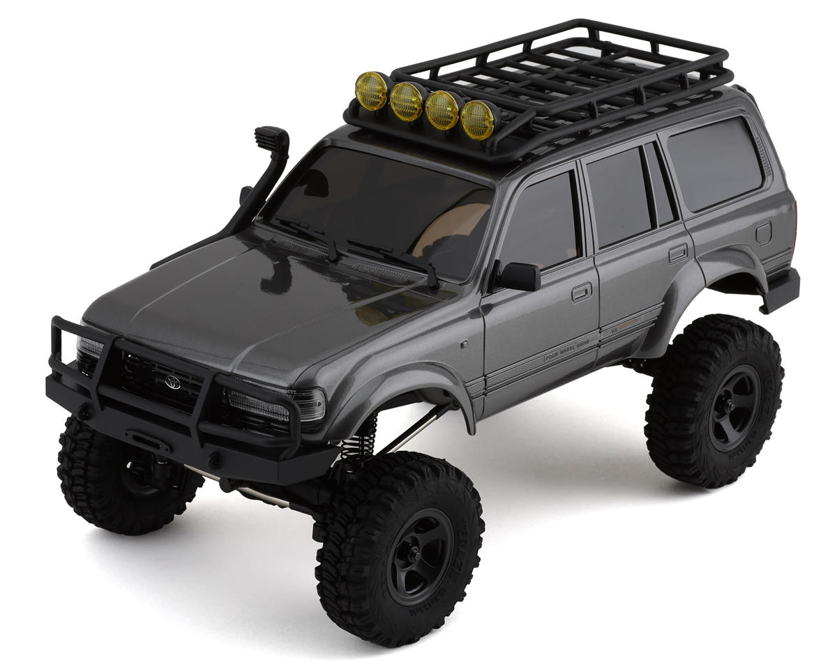 FMS FCX18 1/18 Scale Toyota LC 80 RTR Micro Trail Truck (Grey ...