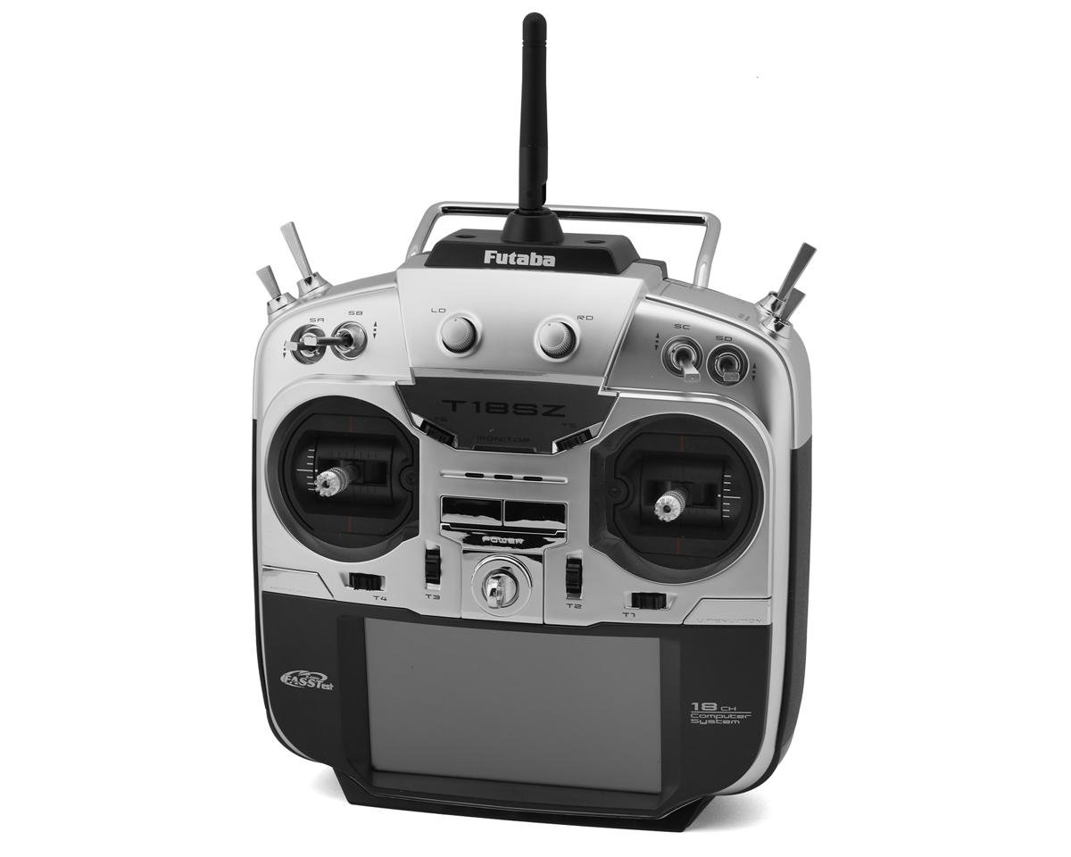 Futaba 18SZ 2.4GHz FASST 18 Channel Radio System (Heli) w/R7208SB Receiver  [FUT01004424-3] - AMain Hobbies