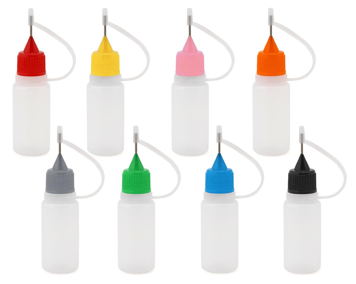 Gravity RC Steel Tip Empty CA Glue Bottles (Color Chosen at Random) (3 ...