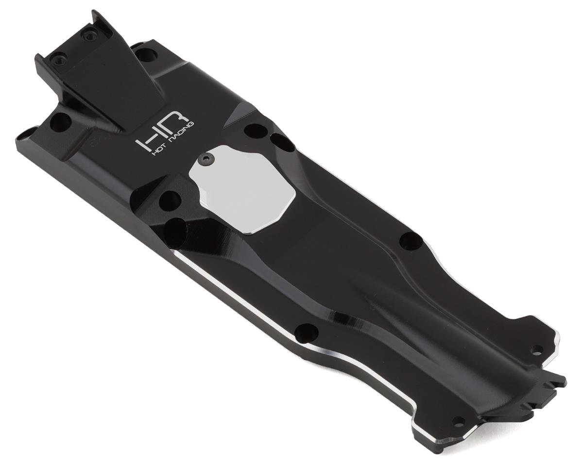 Hot Racing Aluminum Center Skid Plate for Traxxas ERevo 2.0 (Black