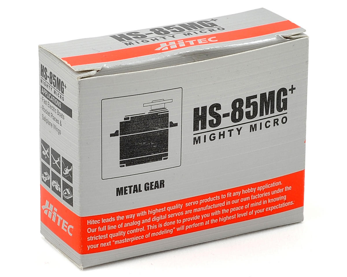 Hitec HS-85MG Mighty Micro Metal Gear Ball Bearing Servo [HRC32085S ...