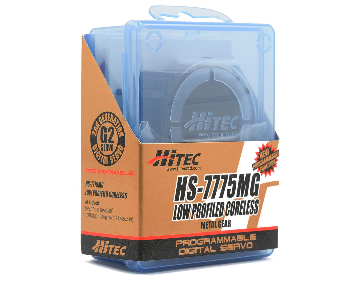 Hitec HS-7775MG Low Profile Coreless Digital Servo [HRC37775S] - AMain ...