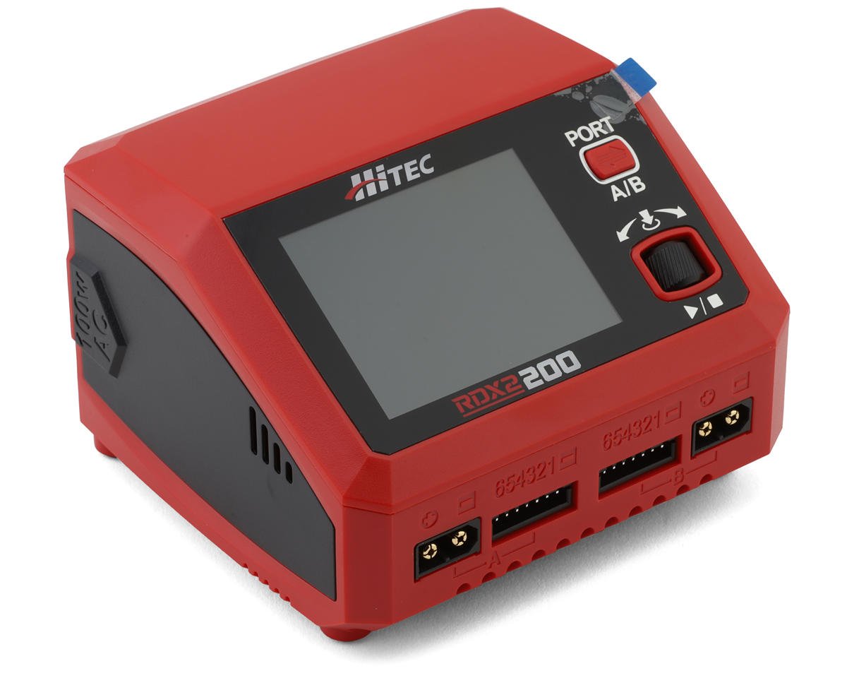 Hitec RDX2 200 Dual Smart LiPo Battery Balance Charger [HRC44370 ...