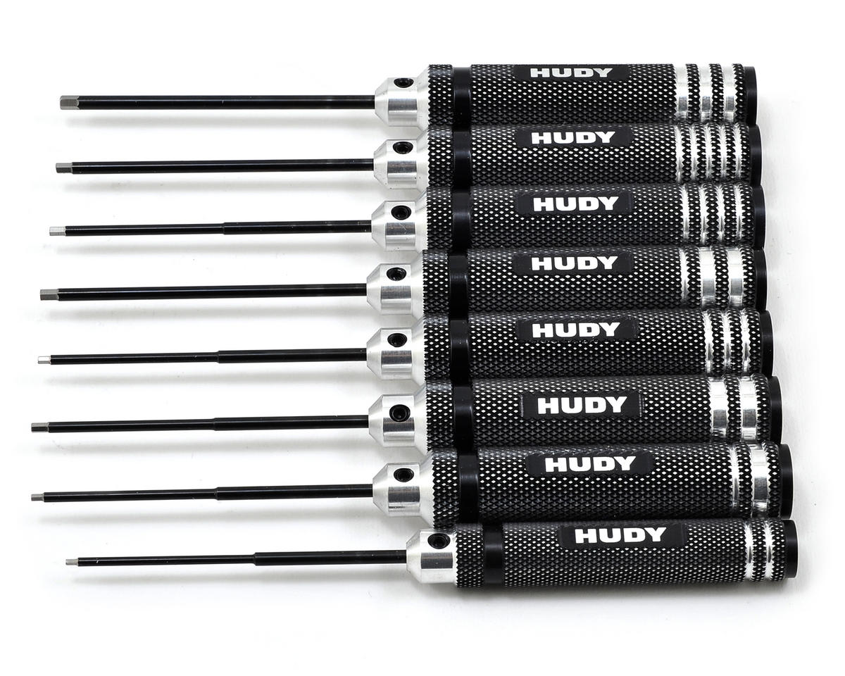 Hudy Metric/Standard Hex Driver Set (8) [HUD190100] - AMain Hobbies